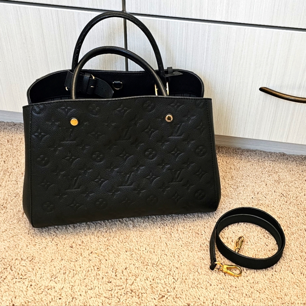 Louis Vuitton Monogram Empreinte Montaigne MM